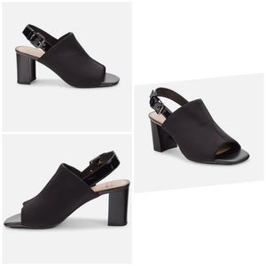 Donald Pliner Piri Black slingback sandal, size 6